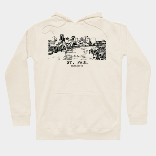 St. Paul - Minnesota Hoodie by Lakeric