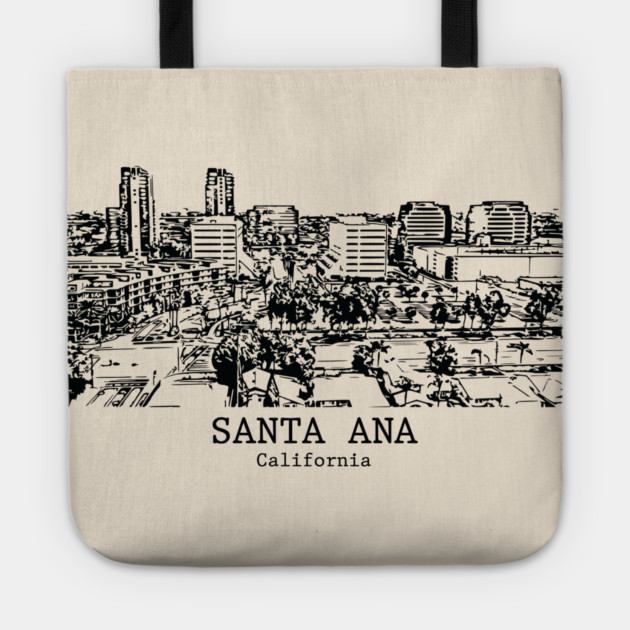 Santa Ana - California Tote by Lakeric