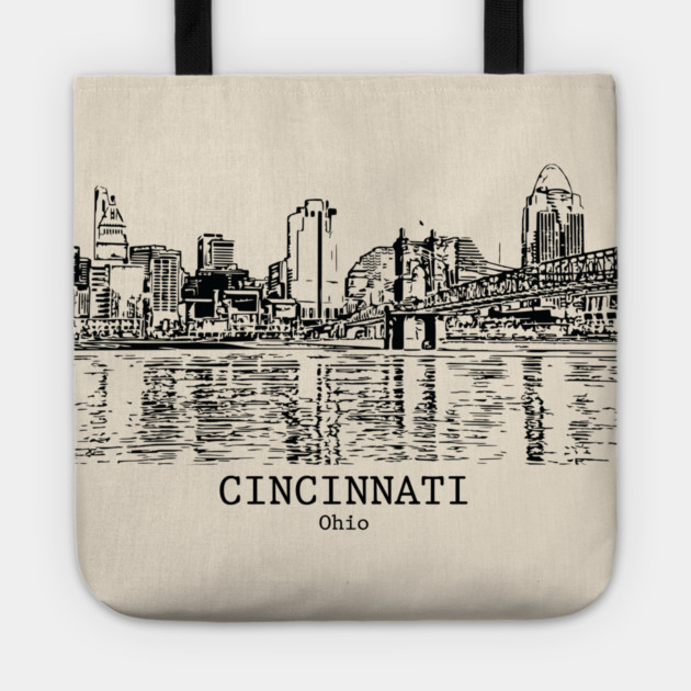 Cincinnati - Ohio Tote by Lakeric