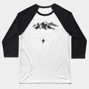 Nihilist Penguin Baseball T-Shirt