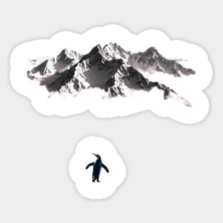 Nihilist Penguin Sticker