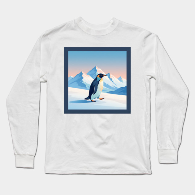 Nihilist Penguin Long Sleeve T-Shirt by Creatifly Graphic Tees
