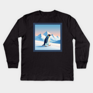 Nihilist Penguin Kids Long Sleeve T-Shirt