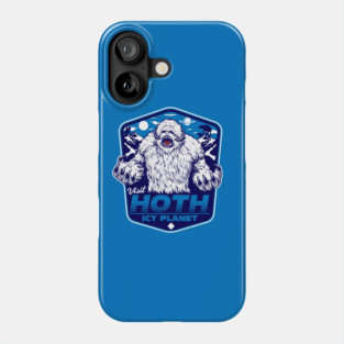 Visit the icy planet Phone Case