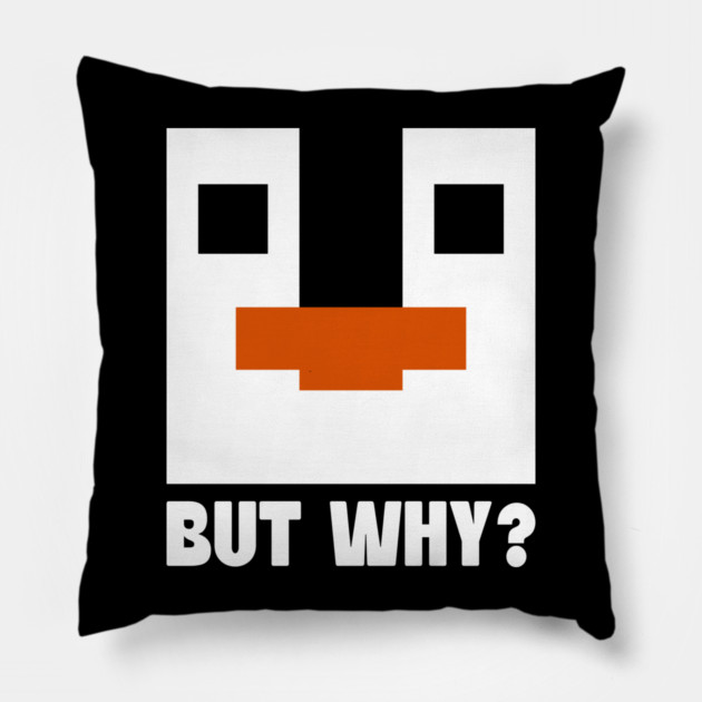 Nihilist-Penguin Pillow by Megadorim