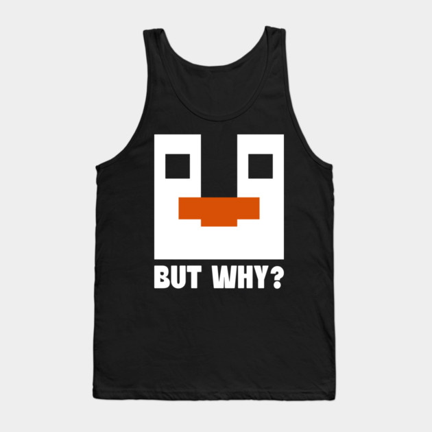 Nihilist-Penguin Tank Top by Megadorim