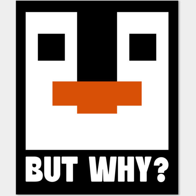 Nihilist-Penguin Wall Art by Megadorim