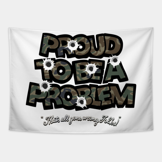 Bulletproof problem Tapestry by Wrong