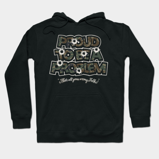 Bulletproof problem Hoodie by Wrong