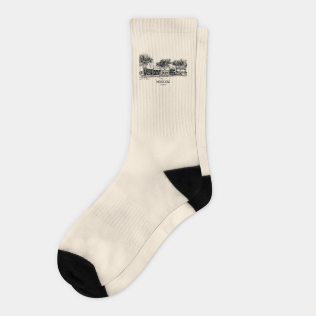 Moscow - Idaho Socks by Lakeric