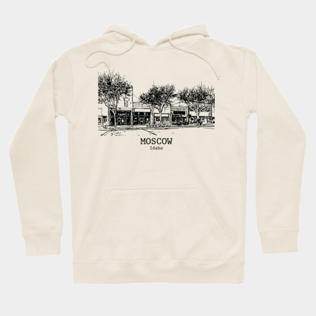 Moscow - Idaho Hoodie by Lakeric