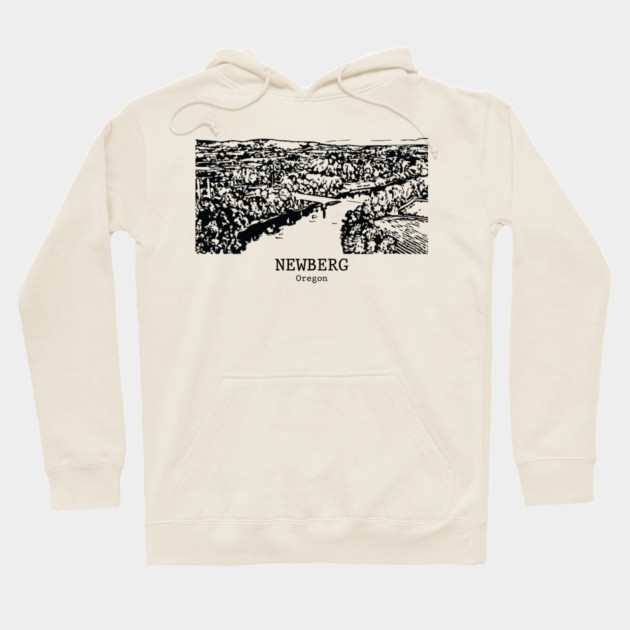 Newberg - Oregon Hoodie by Lakeric