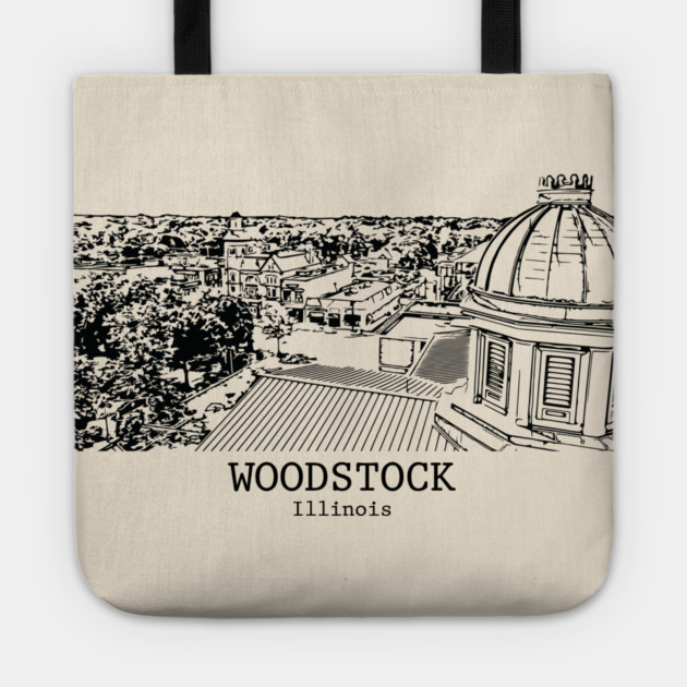 Woodstock - Illinois Tote by Lakeric