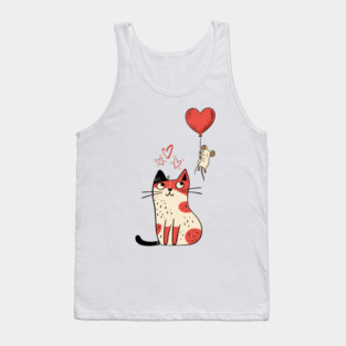 Cat and Mouse Love Tank Top
