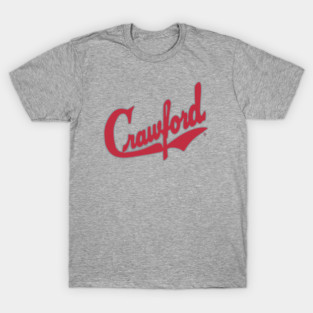 Pittsburgh Crawfords road jersey wordmark T-Shirt