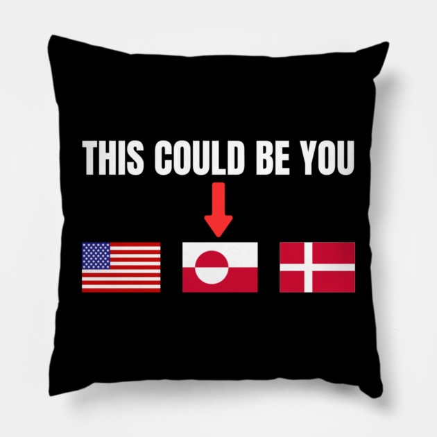 This Could Be You Pillow by Creatifly Graphic Tees