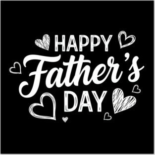 Happy-Fathers-Day Posters and Art