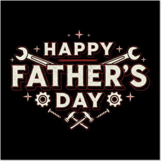 Happy-Fathers-Day Posters and Art
