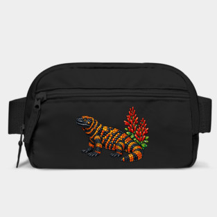 Gila Monster Stained Glass Desert Wildlife Art Bag