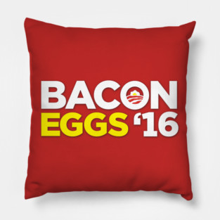 Bacon Eggs 2016 Pillow