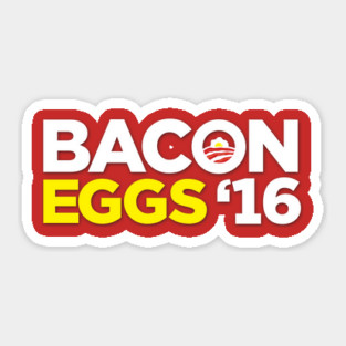 Bacon Eggs 2016 Sticker