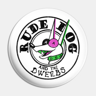 Rude Dog Pin