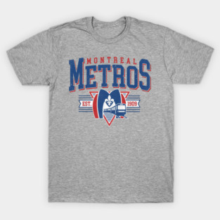 Montreal Metros Hockey Team Hollander Heated-Rivalry Vintage T-Shirt