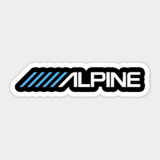 Alpine-Logo Sticker