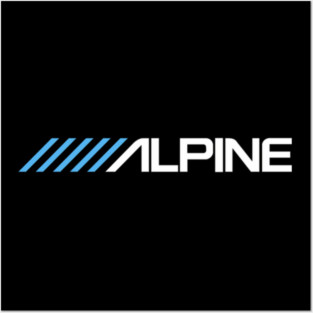 Alpine-Logo Posters and Art