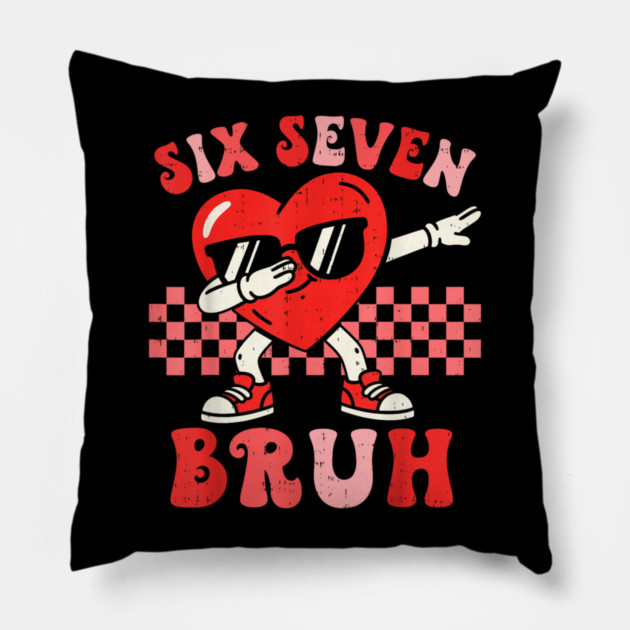 Bruh It's My 100 Days Of School Pillow by dtr_art