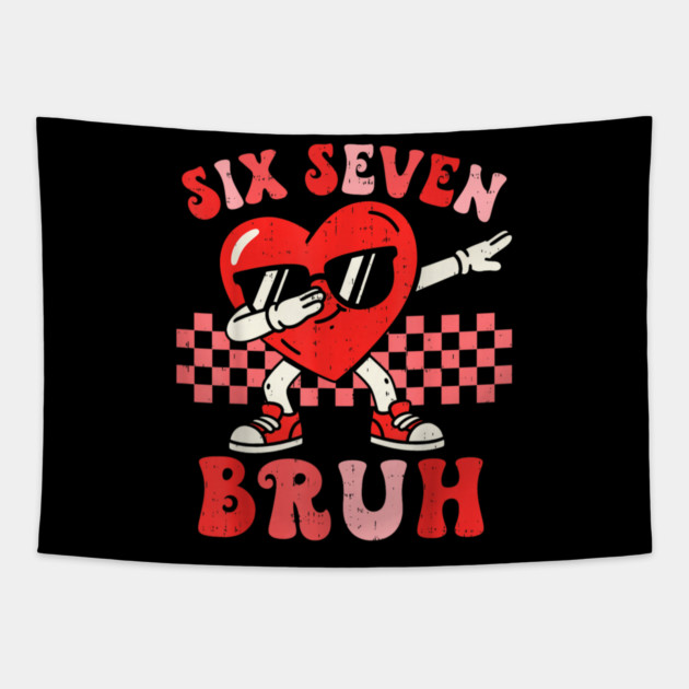 Bruh It's My 100 Days Of School Tapestry by dtr_art