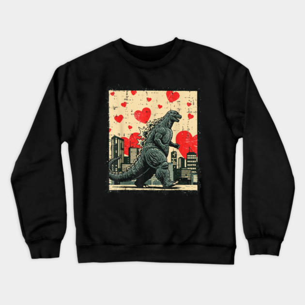 Valentine-Day Crewneck Sweatshirt by dtr_art