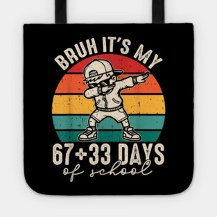 100 Days Of School 67+33 Tote