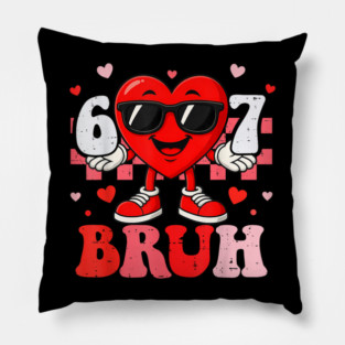 Bruh It's My 100 Days Of School Pillow