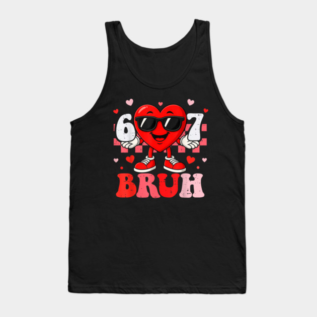 Bruh It's My 100 Days Of School Tank Top by dtr_art