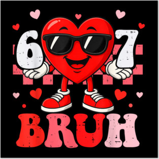 Bruh It's My 100 Days Of School Posters and Art