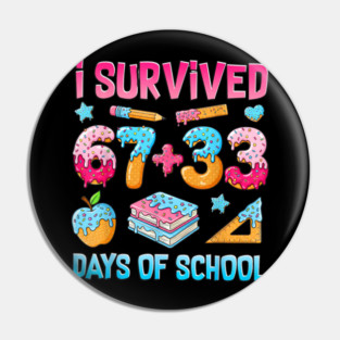 I-Survived-67-Days-of-School Pin
