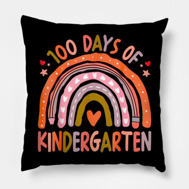 100-days-of-school Pillow by dtr_art