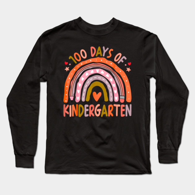 100-days-of-school Long Sleeve T-Shirt by dtr_art