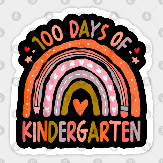 100-days-of-school Sticker by dtr_art