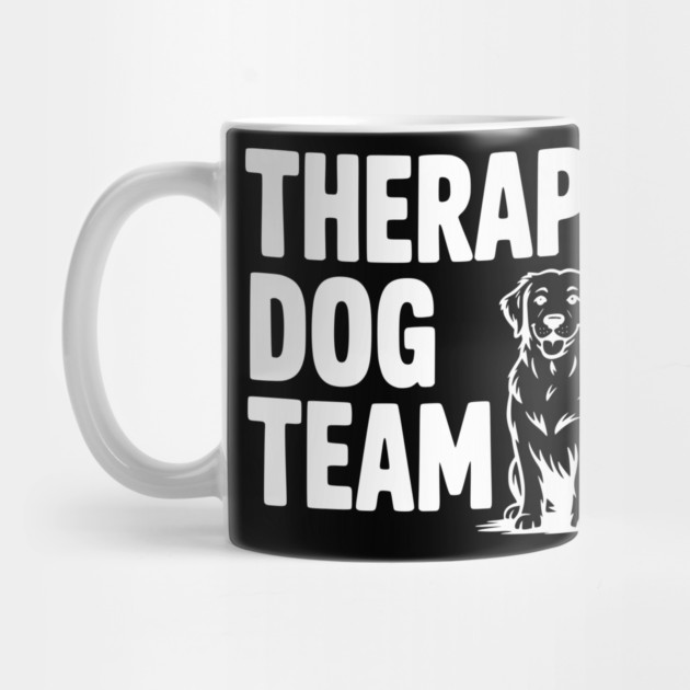 Therapy Dog Team by Frank Ring