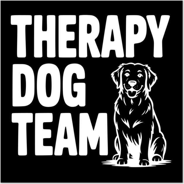 Therapy Dog Team Wall Art by Frank Ring