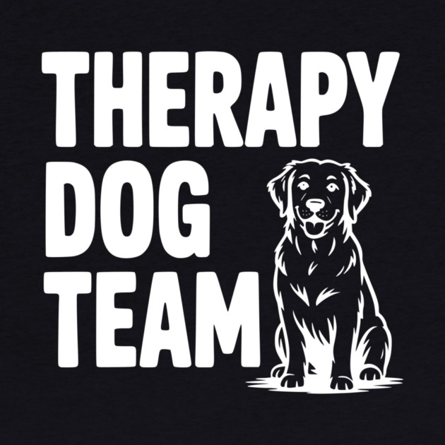 Therapy Dog Team by Frank Ring