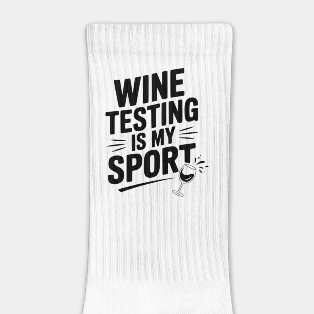Wine Testing is My Sport by Frank Ring