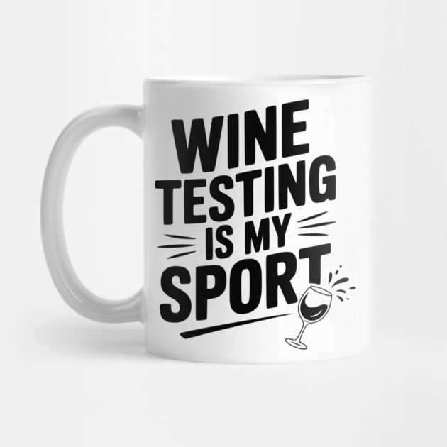 Wine Testing is My Sport by Frank Ring