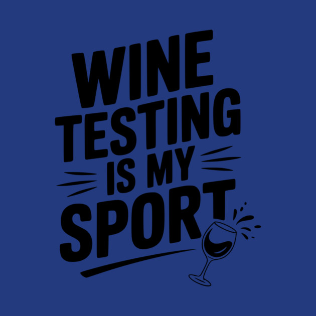 Wine Testing is My Sport by Frank Ring