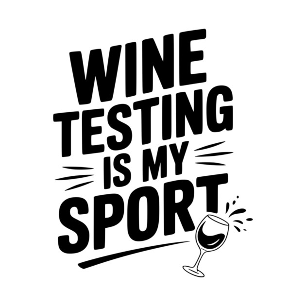 Wine Testing is My Sport by Frank Ring