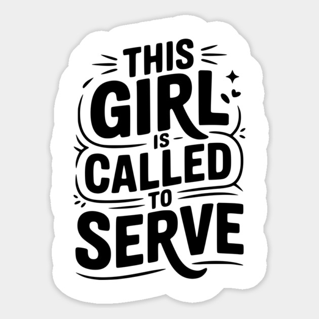 This Girl is Called to Serve Magnet by Frank Ring