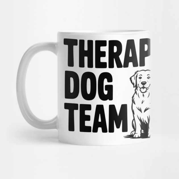 Therapy Dog Team by Frank Ring