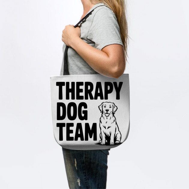 Therapy Dog Team by Frank Ring